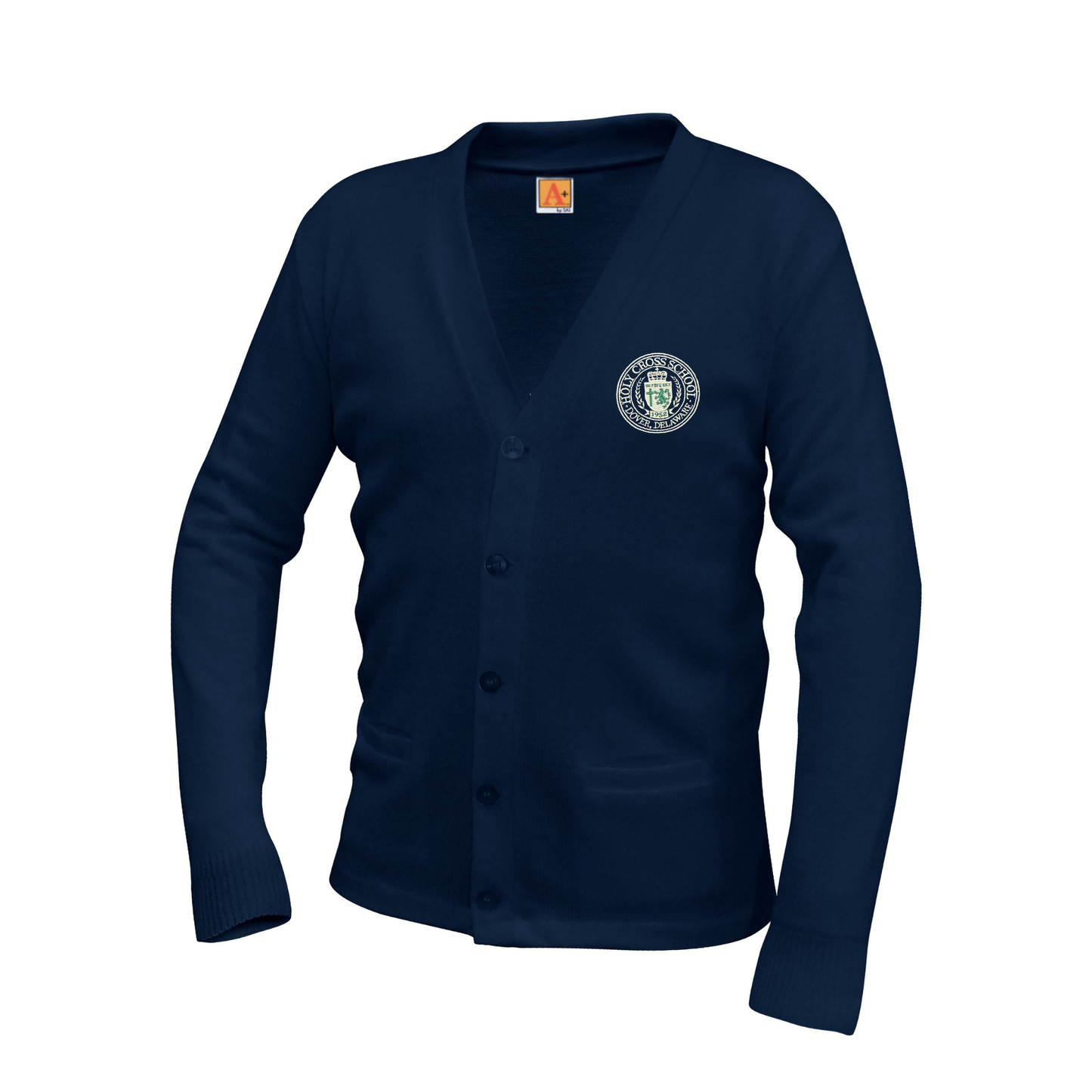 HOLY CROSS V-NECK CARDIGAN (6300HC-DE)