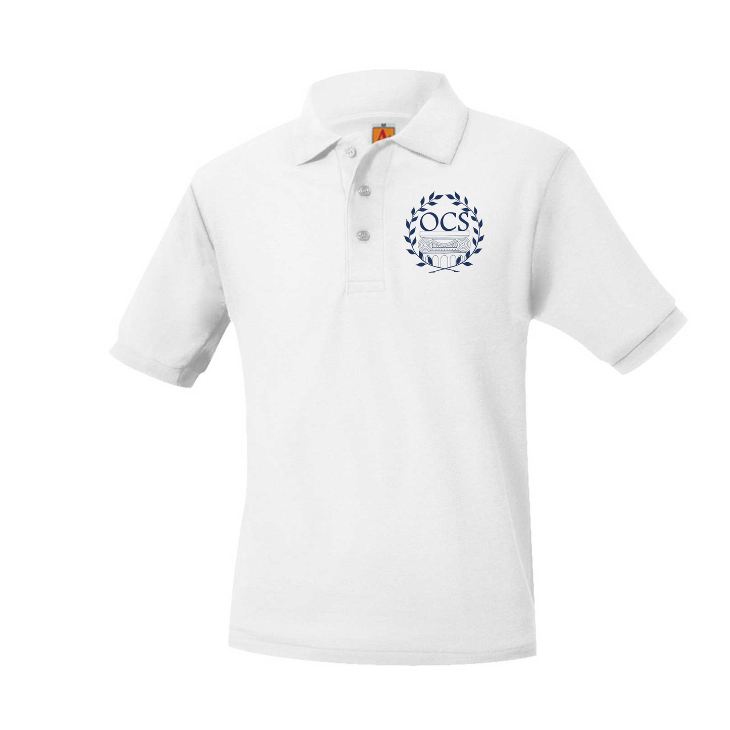 ODYSSEY CHARTER SS POLO W/LOGO (K-12) (8747OCS)