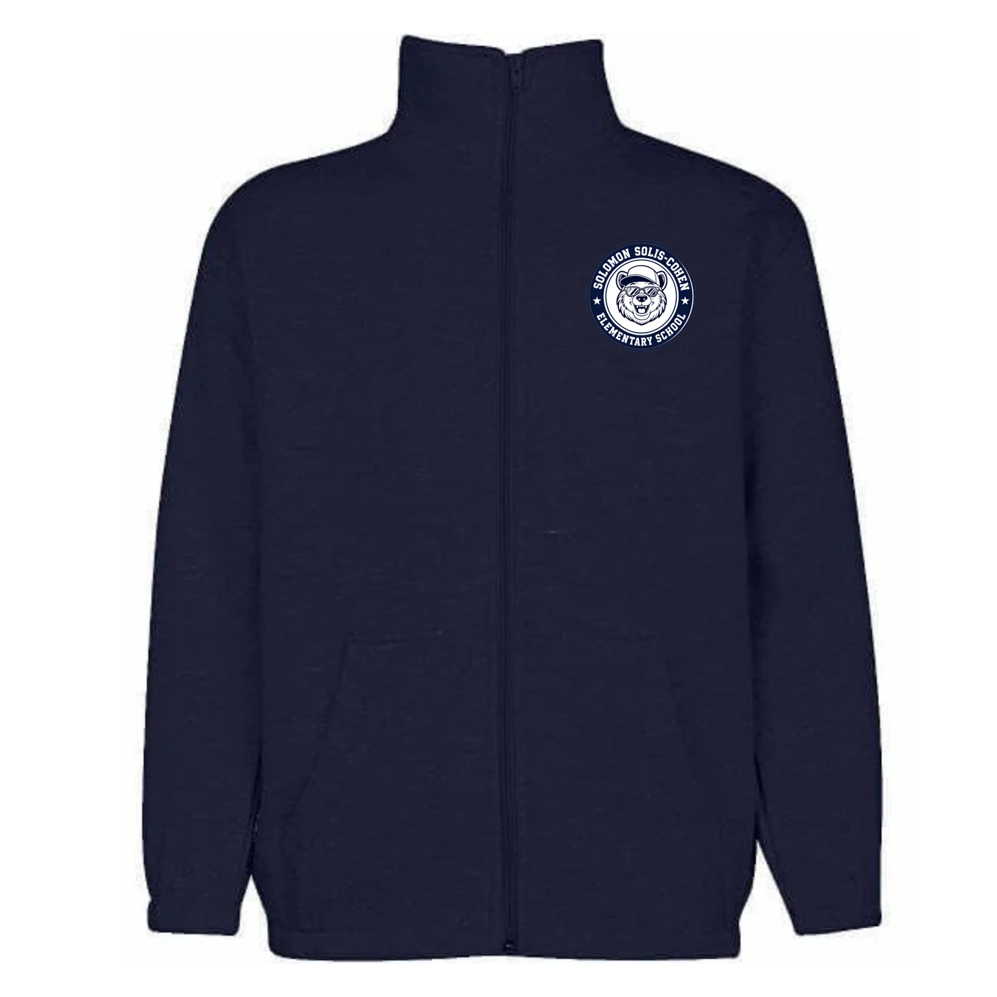 SOLOMON SOLIS-COHEN FULL ZIP SWEATSHIRT W/LOGO (9310SSC)
