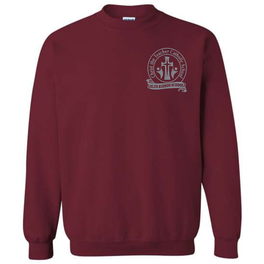 CHRIST THE TEACHER SWEATSHIRT W/LOGO (562CTT)