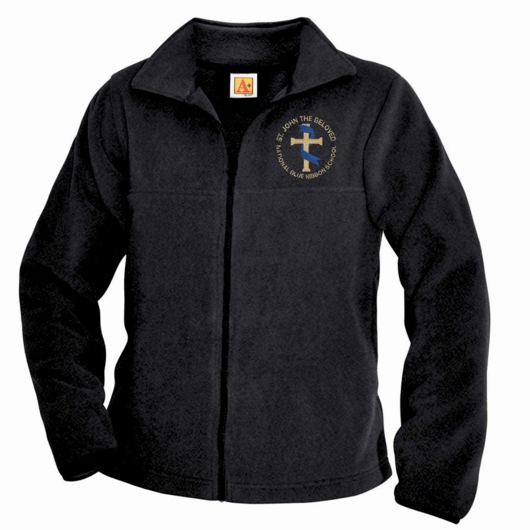 SAINT JOHN THE BELOVED FULL ZIP FLEECE (1001SJB-DE)