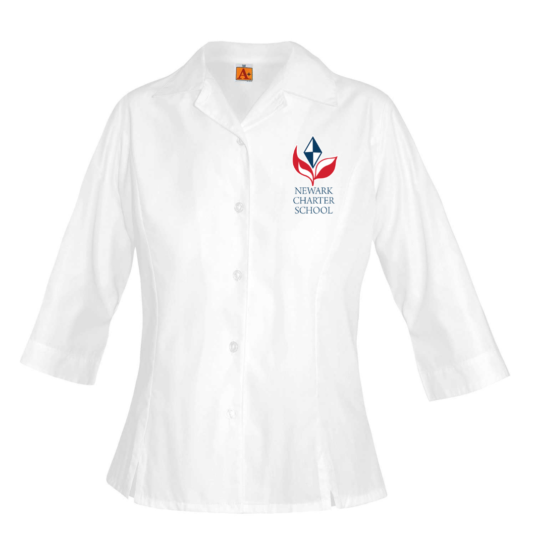 NEWARK CHARTER 3/4 SLEEVE BLOUSE (9257-NCS-DE)