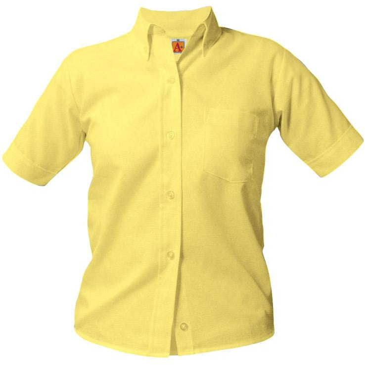 SHORT SLEEVE YELLOW OXFORD (9461Y)