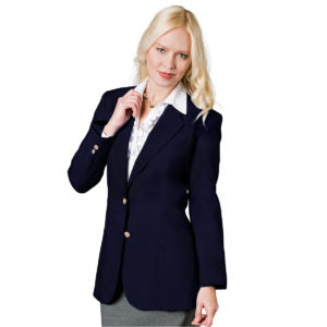 LADIES NAVY BLAZER (2211LN) EMBLEM SOLD SEPERATELY