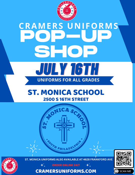 St. Monica School Pop-Up