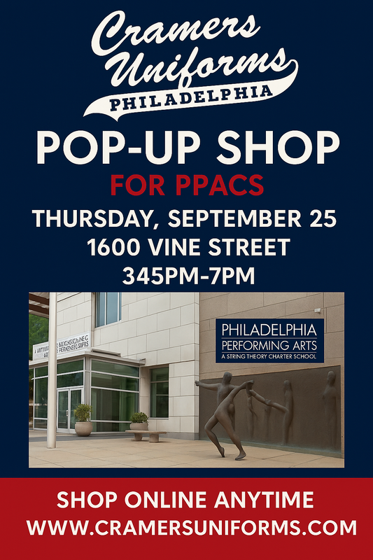 PERFORMING ARTS POP UP SHOP -THURSDAY SEPTEMBER 25TH