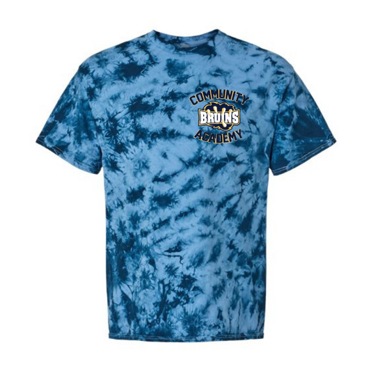 CAP TIE- DYED TEE W/BRUINS LOGO (16814CAP)