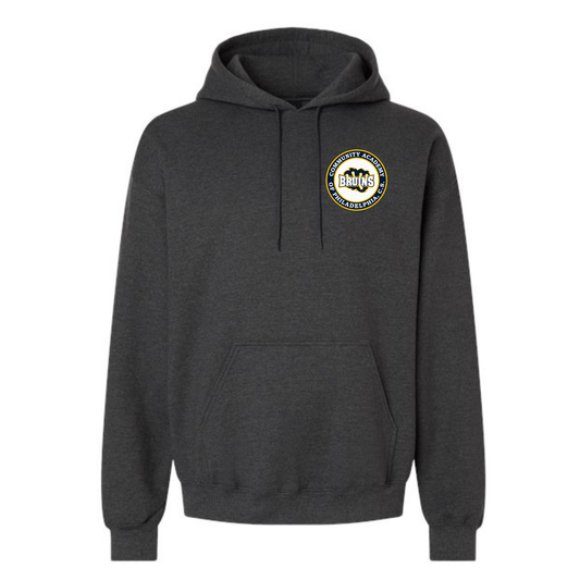 CAP HOODED SWEATSHIRT (18500CAP)