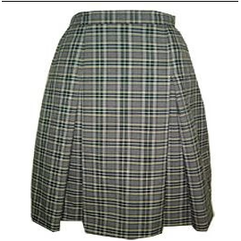 PLAID SKIRT (3444)