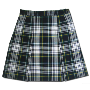 PLAID SKIRT (3445-DE)