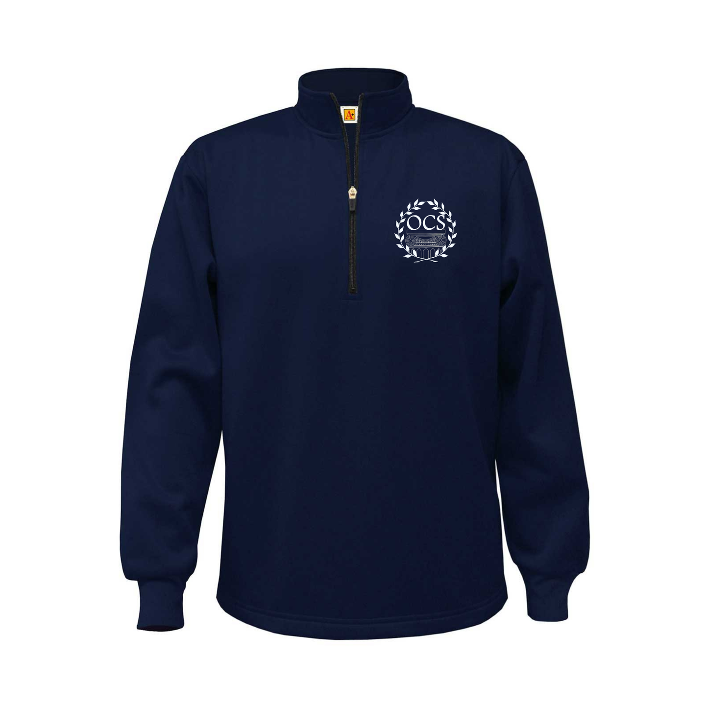 ODYSSEY CHARTER SCHOOL QUARTER ZIP W/LOGO (6161OCS-DE)