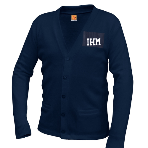 IMMACULATE MARY  V-NECK CARDIGAN (6300IHM-DE)