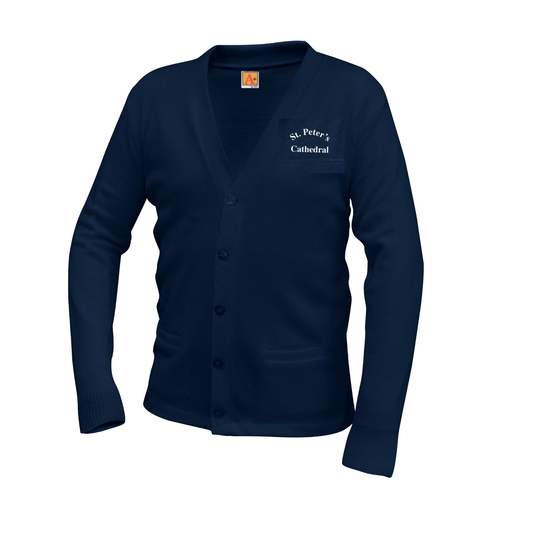 SAINT PETER CATHEDRAL V-NECK CARDIGAN (6300SPC-DE)