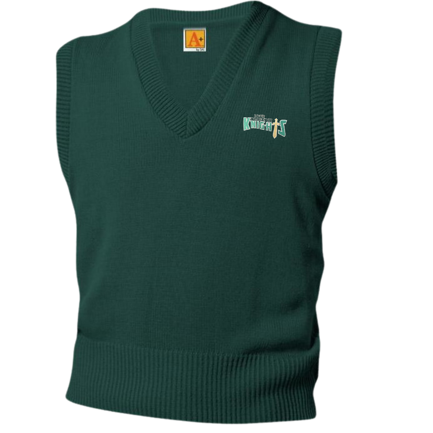 FAIRWINDS SWEATER VEST W/LOGO (6600FAIR) GIRLS 5-12