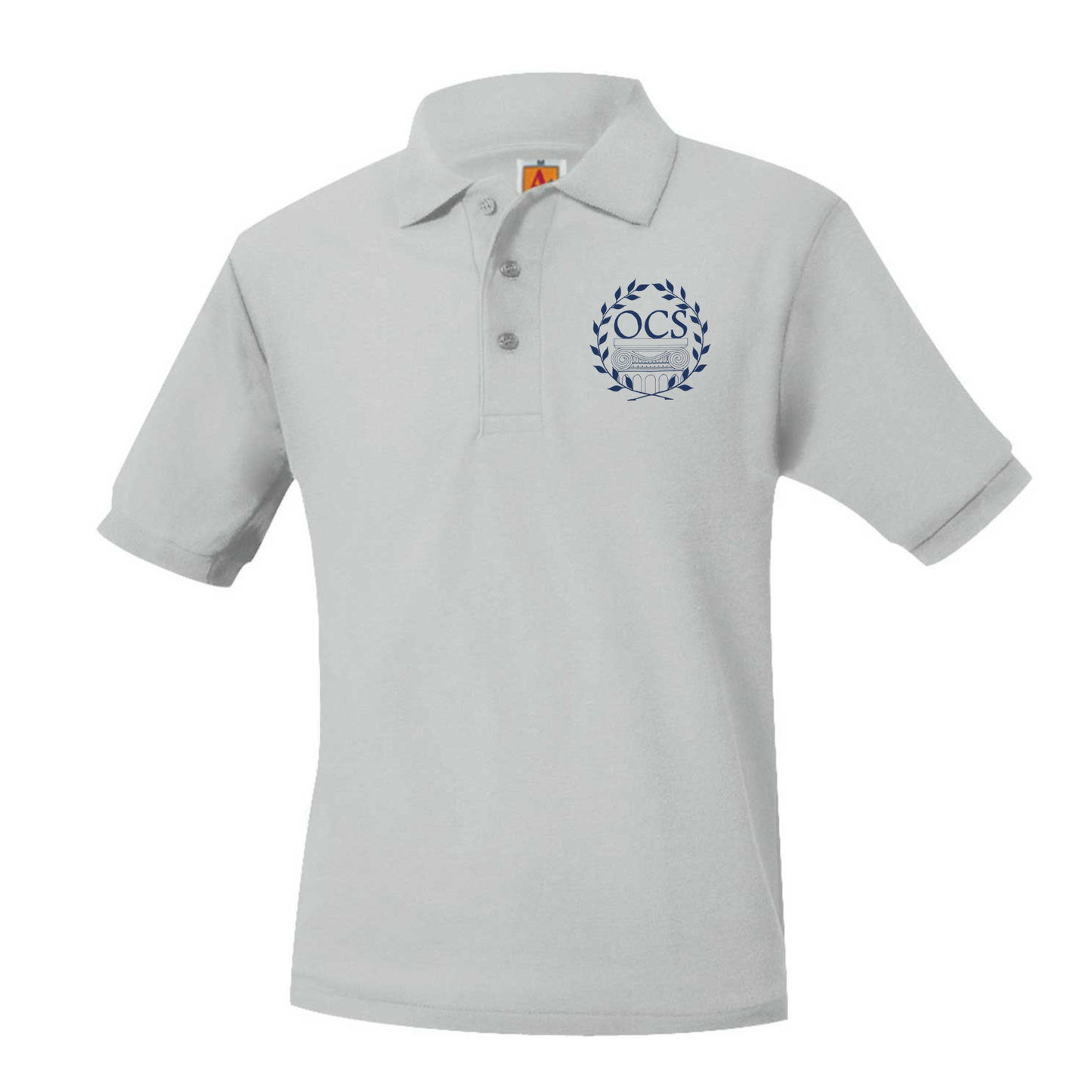 ODYSSEY CHARTER SCHOOL SHORT SLEEVE POLO W/LOGO (GRADE 9-12) (8747OCS)