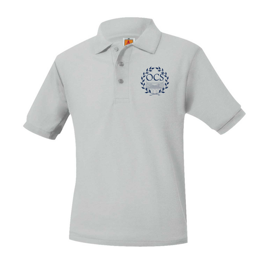 ODYSSEY CHARTER SCHOOL SHORT SLEEVE POLO W/LOGO (GRADE 9-12) (8747OCS)