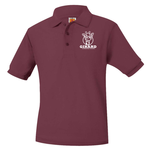 STEPHEN GIRARD SHORT SLEEVE POLO W/ LOGO (8747SGIR)