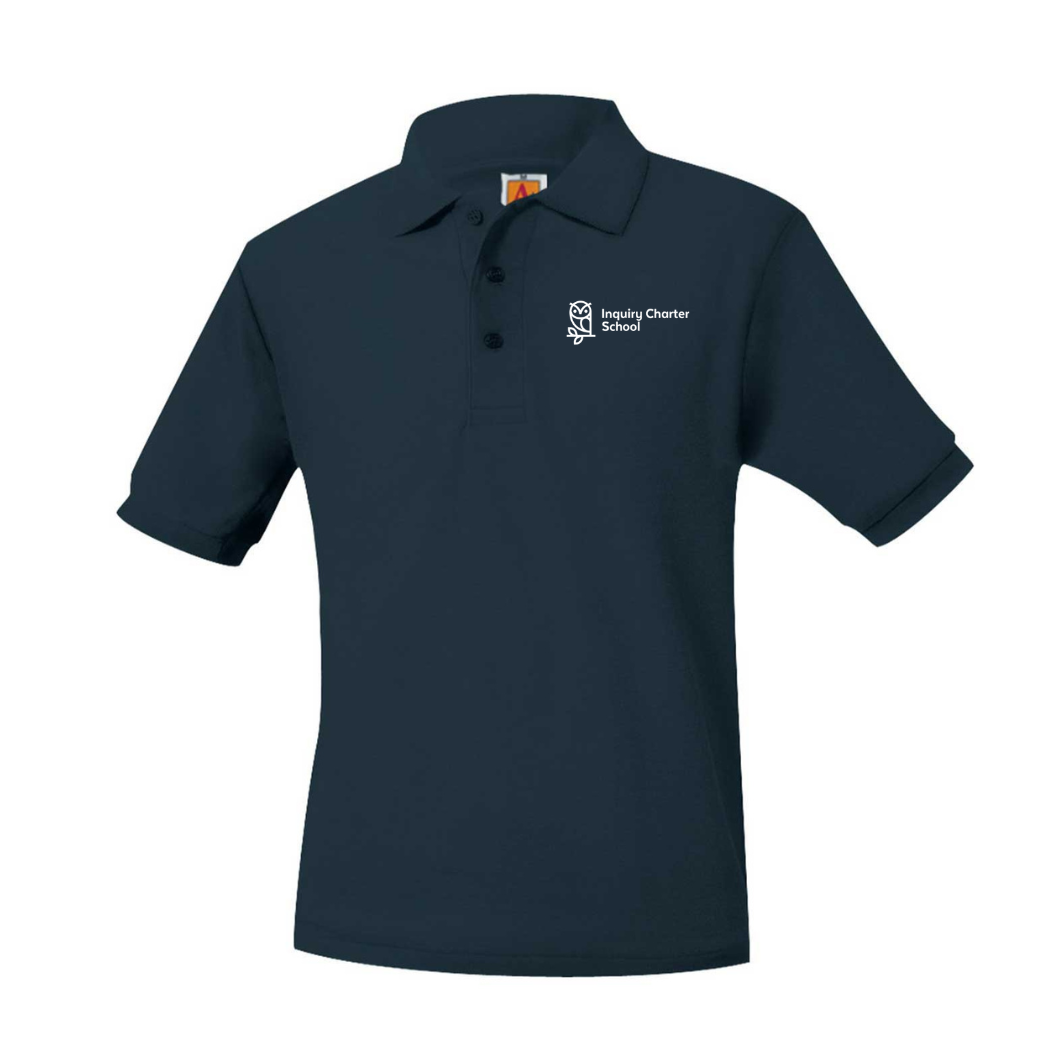 INQUIRY SHORT SLEEVE POLO W/LOGO (8747INQ)