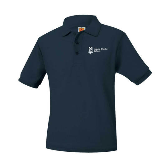 INQUIRY SHORT SLEEVE POLO W/LOGO (8747INQ)