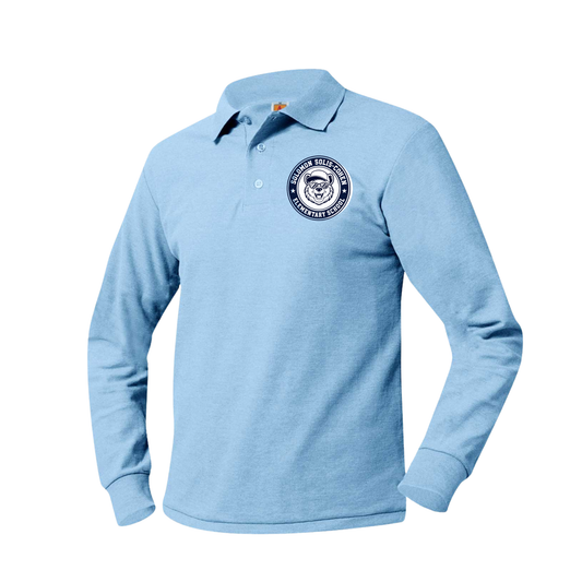SOLOMON SOLIS-COHEN LS POLO W/LOGO (8748SSC)
