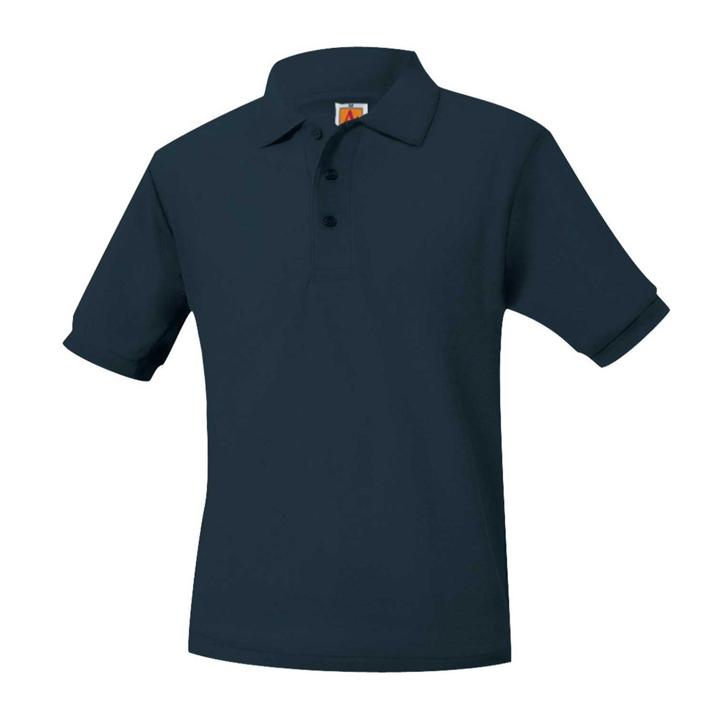 MBA SHORT SLEEVE POLO W/LOGO -NAVY (8747MBA)