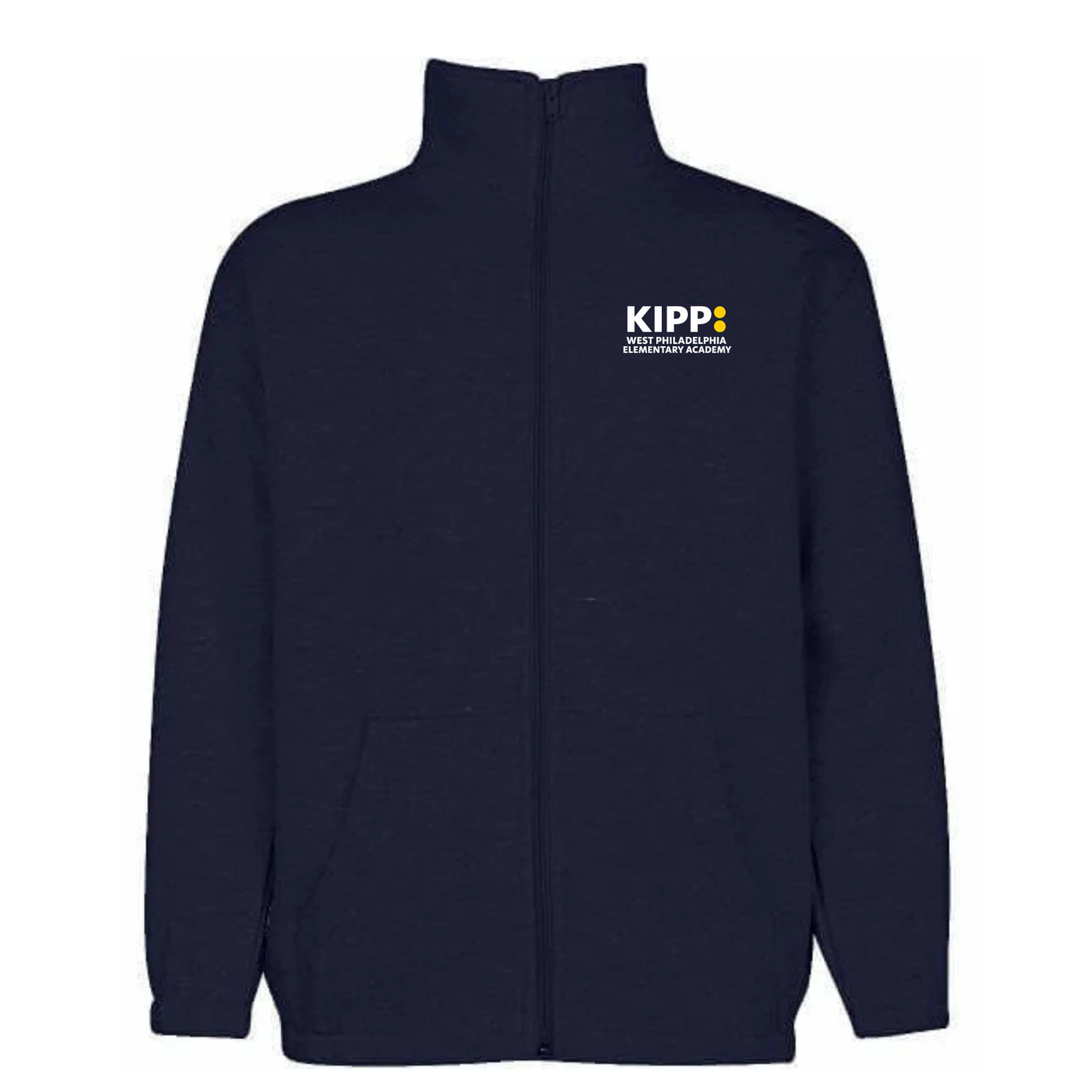 KIPP WEST PHILA ELEMENTARY FULL ZIP SWEATSHIRT W/LOGO (9310KIPP-WPEA)