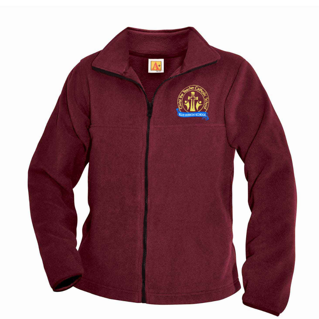CHRIST THE TEACHER FULL ZIP FLEECE  (1001CTT)