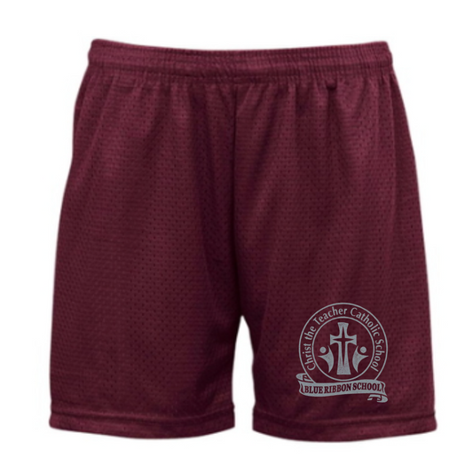 CHRIST THE TEACHER MESH SHORTS W/LOGO (6249CTT)