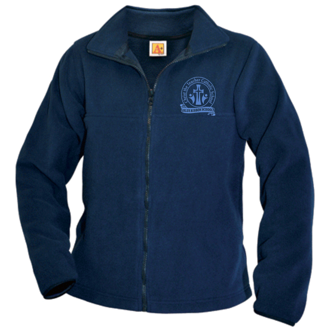CHRIST THE TEACHER PRESCHOOL FULL ZIP FLEECE (1001CTT-PRE)