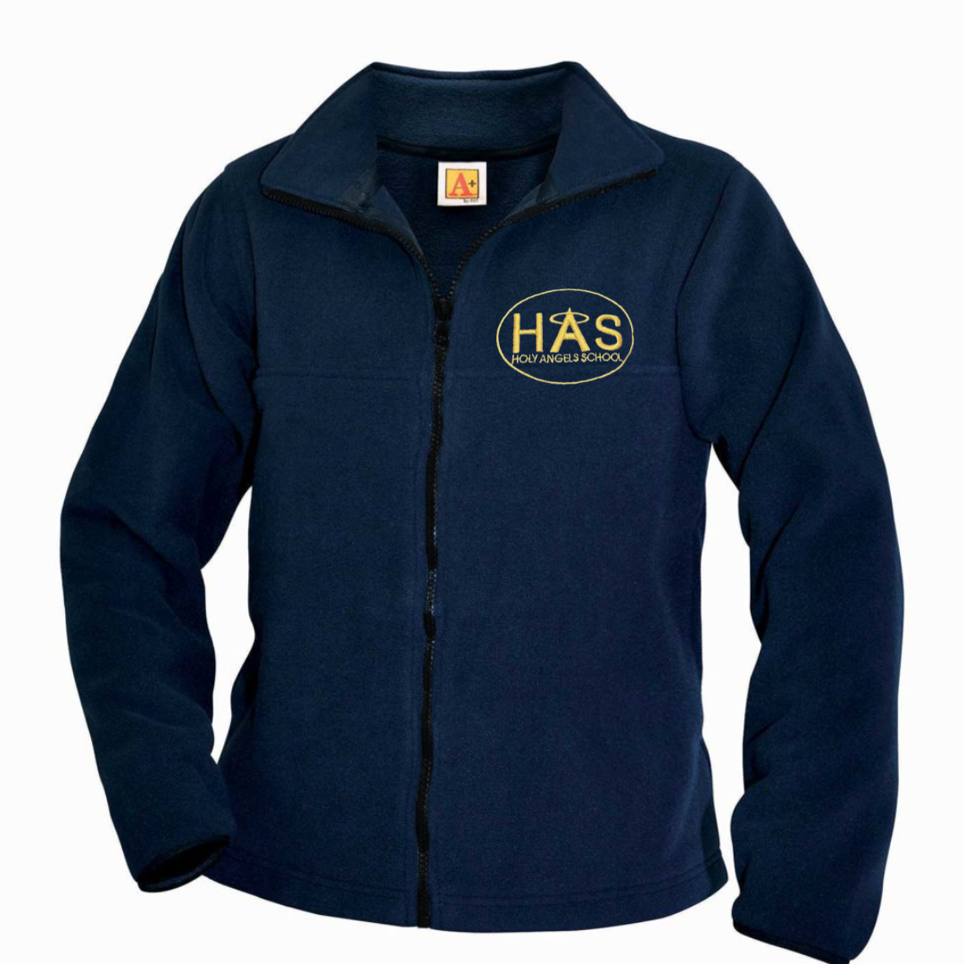HOLY ANGELS FULL ZIP FLEECE (1001HAS-DE)