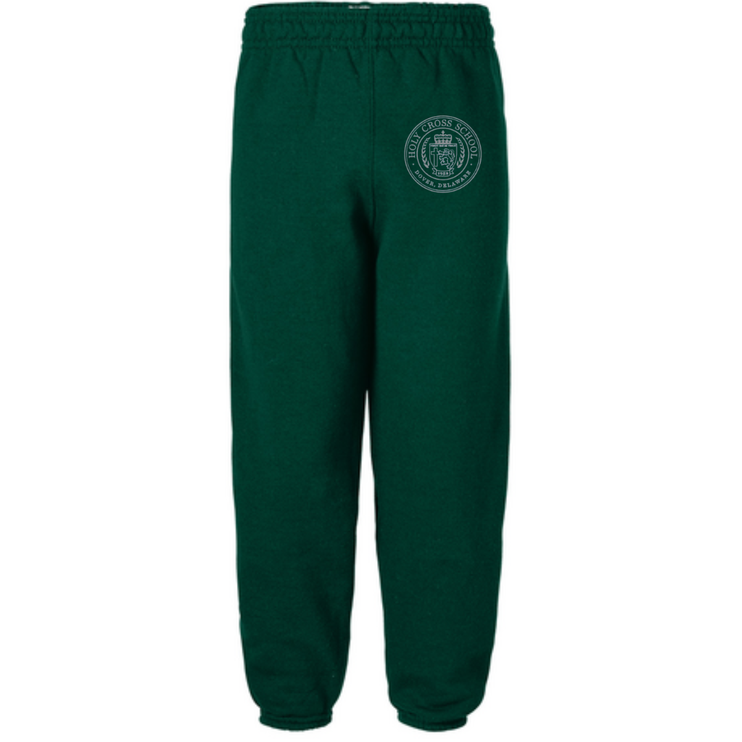 HOLY CROSS GYM SWEATPANT W/LOGO (973HC-DE)
