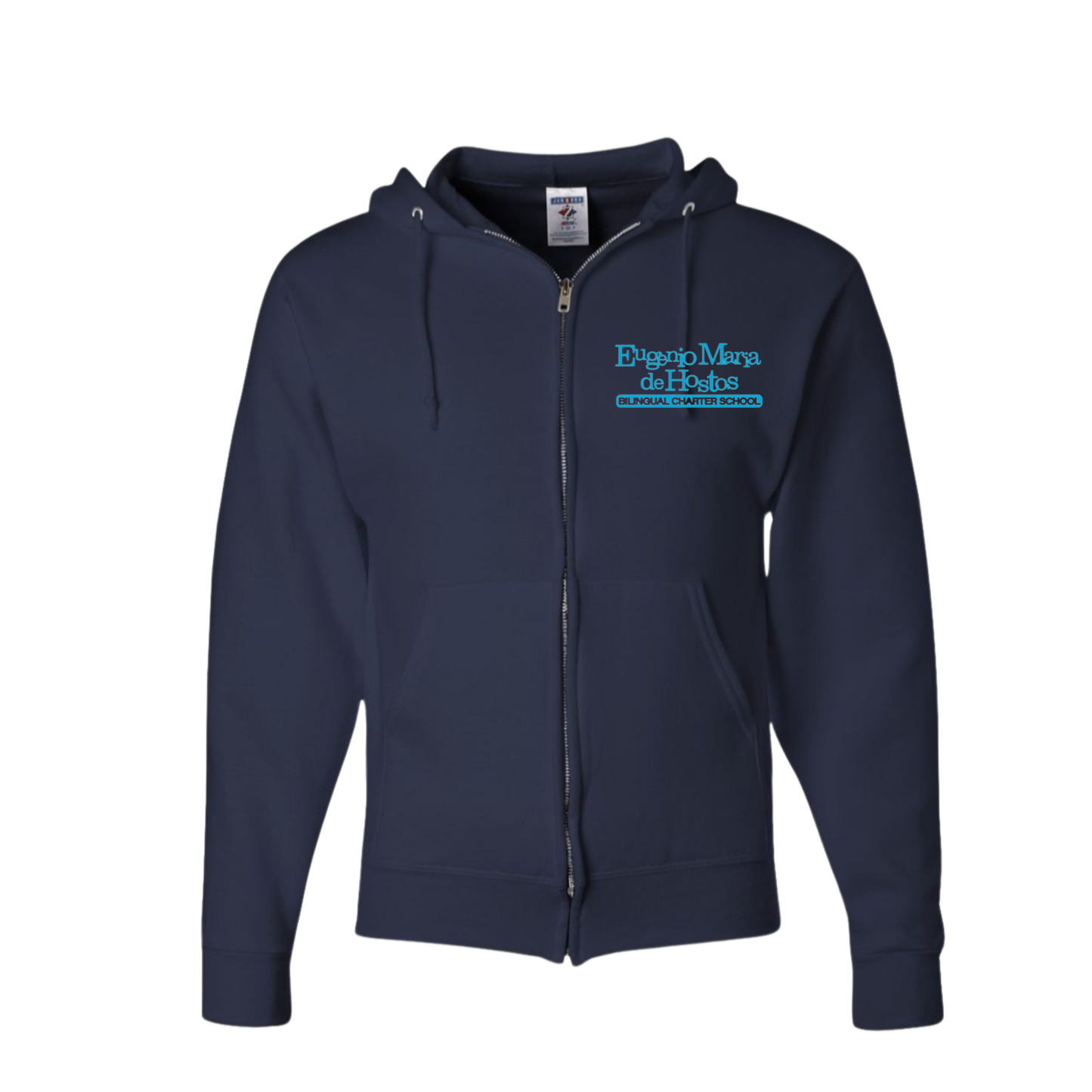 HOSTOS FULL ZIP HOODIE W/LOGO (993HOST)