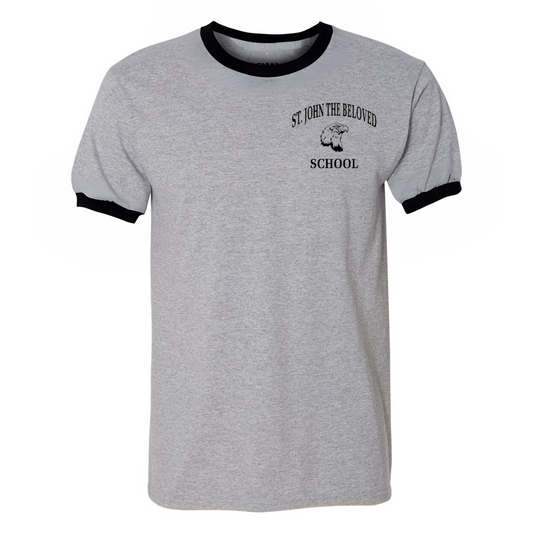 ST. JOHN THE BELOVED RINGER TEE (711SJB-DE)