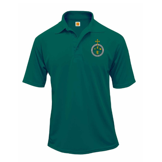 ST. MARK'S PERFORMANCE POLO W/LOGO (8953SMHS-DE)