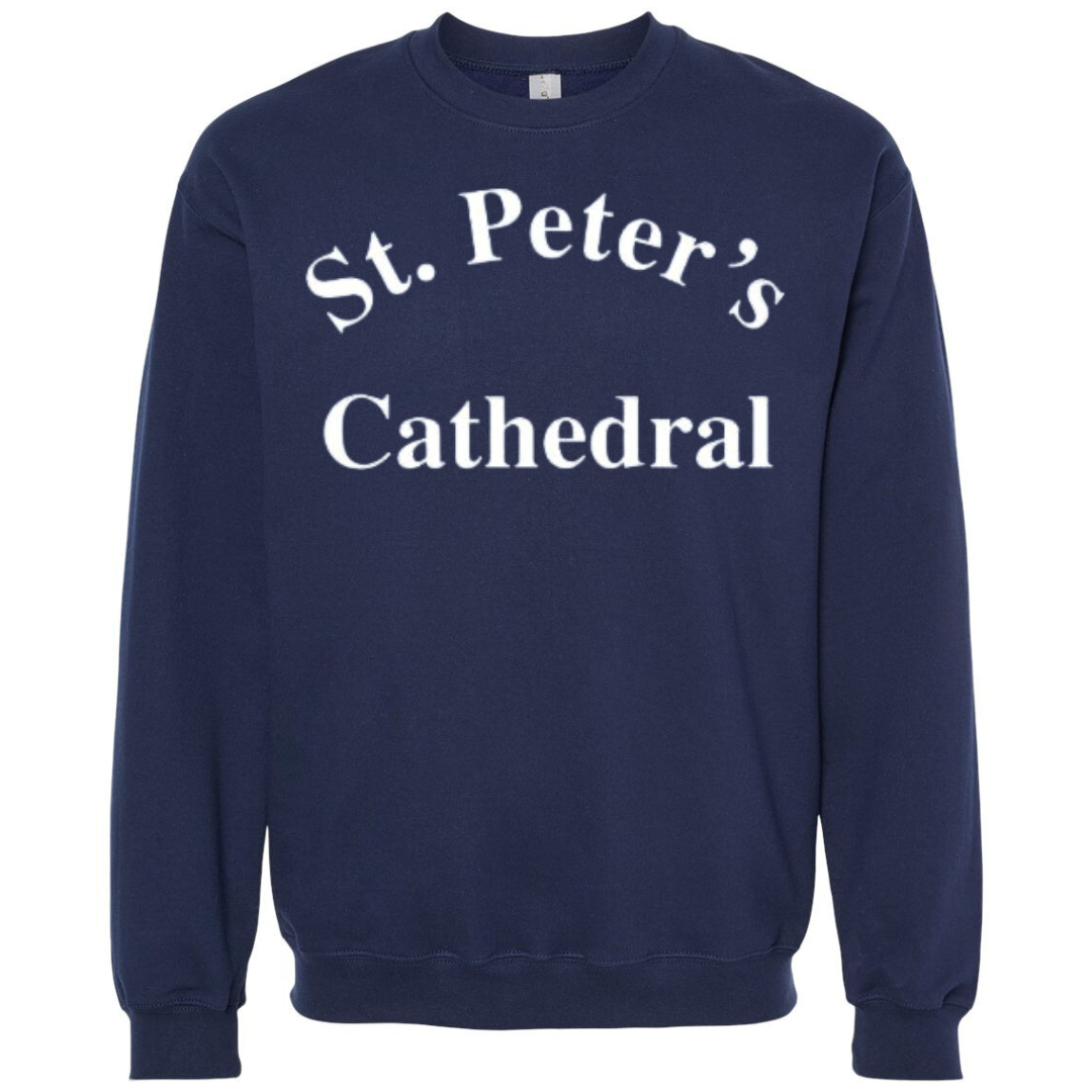SAINT PETER CATHEDRAL SCHOOL SWEATSHIRT W/LOGO (562SPC-DE)