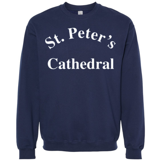 SAINT PETER CATHEDRAL SCHOOL SWEATSHIRT W/LOGO (562SPC-DE)