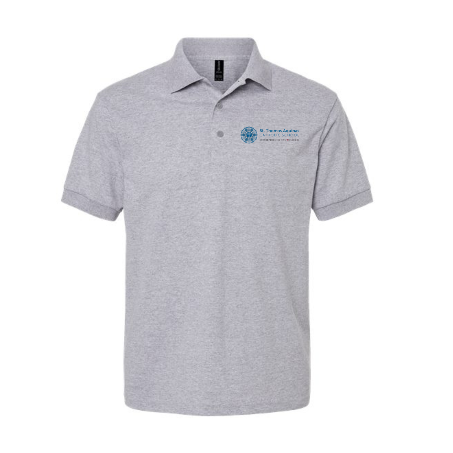 ST. THOMAS AQUINAS SHORT SLEEVE POLO W/LOGO (8747STHO)
