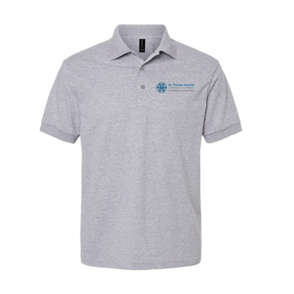 ST. THOMAS AQUINAS SHORT SLEEVE POLO W/LOGO (8747STHO)