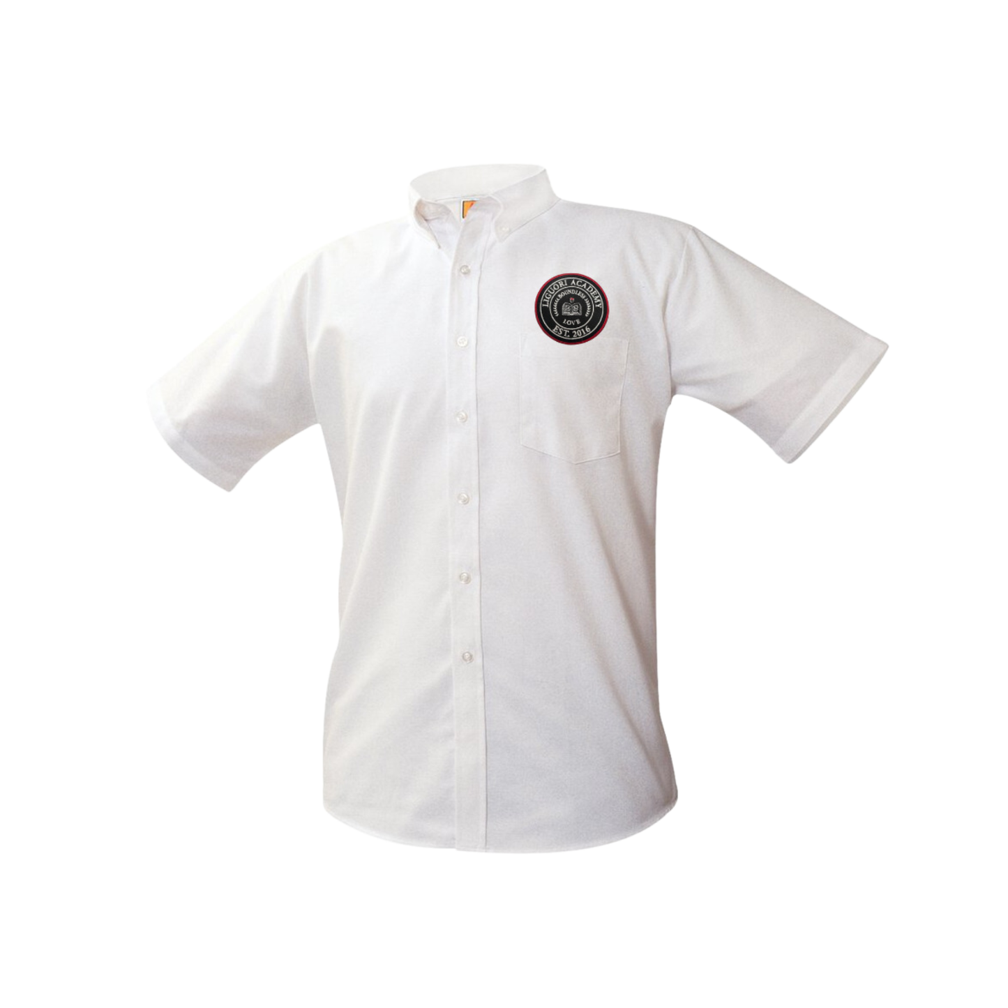 LIGUORI SHORT SLEEVE OXFORD W/LOGO (8061LIG)