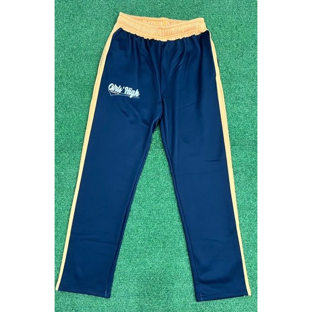 GIRLS' HIGH TRACK PANT-SCRIPT