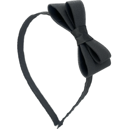 BOW HEADBAND (FBE9HB-GRY)