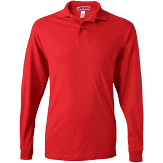 CHES LONG SLEEVE POLO W/LOGO (8748CHES)