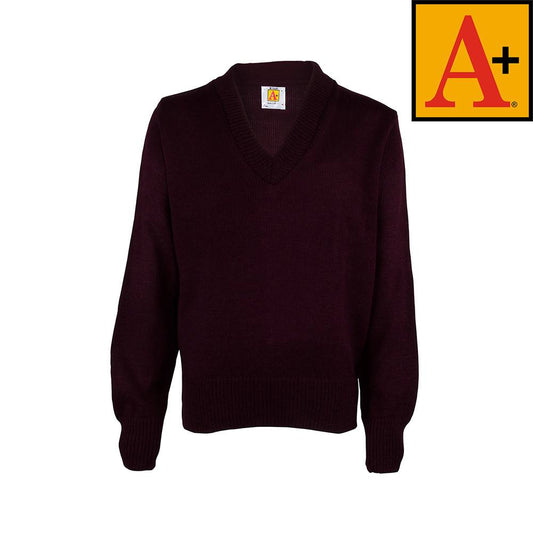 WINE PULLOVER SWEATER PLAIN (6500WINE)