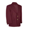 MAROON MENS BLAZER - EMBLEM NOT INCLUDED, PURCHASE SEPARATELY (BL0500)