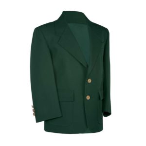 GREEN MENS BLAZER (2011MG) EMBLEM SOLD SEPERATELY