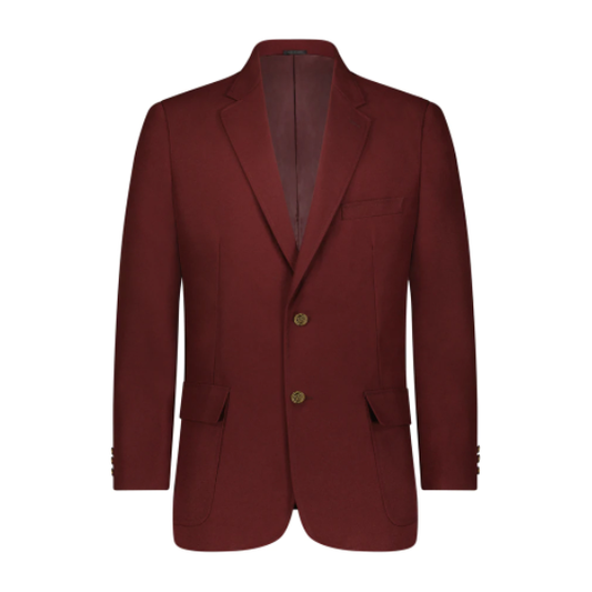 LADIES MAROON BLAZER (2211LM) EMBLEM SOLD SEPERATELY