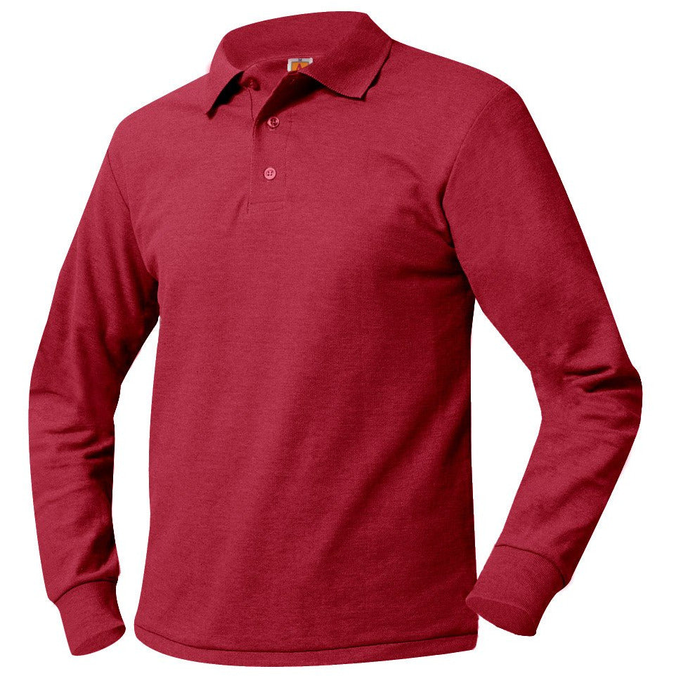 ARTS & SCIENCES LONG SLEEVE POLO W/LOGO (8748ARTS)