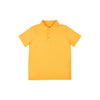 LIND SHORT SLEEVE GOLD POLO W/LOGO (8747LIND)